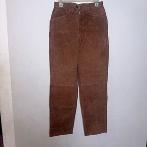 Vintage Savannah 100% Leather Pants